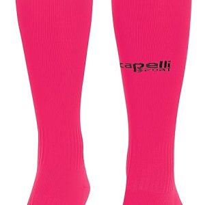 Capelli Sport Knee High Socks, Athletic Team Sport Apparel for Soccer, Football, Baseball and Softball