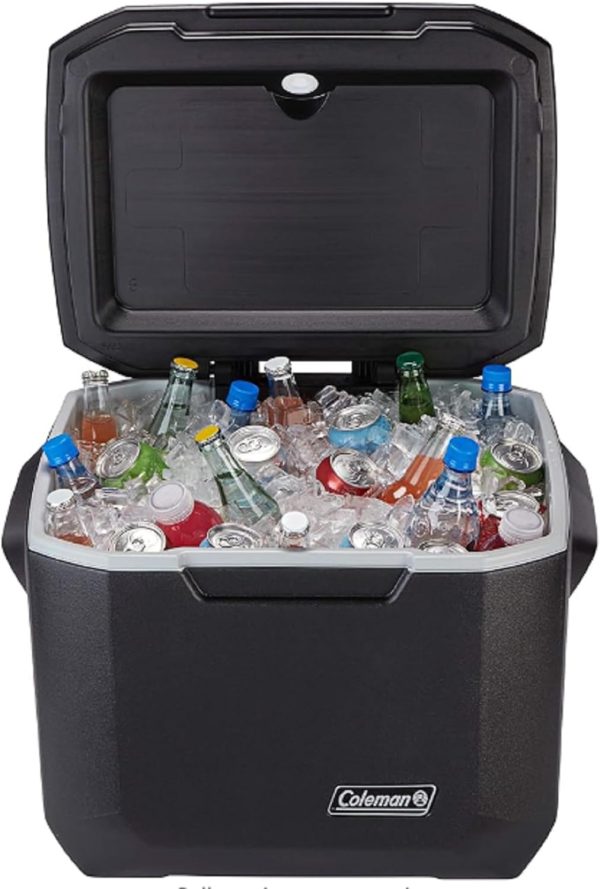 Coleman Portable Rolling Cooler | 50 Quart Xtreme 5 Day Cooler with Wheels | Wheeled Hard Cooler Keeps Ice Up to 5 Days - Image 2