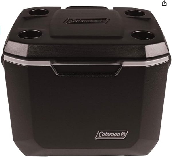 Coleman Portable Rolling Cooler | 50 Quart Xtreme 5 Day Cooler with Wheels | Wheeled Hard Cooler Keeps Ice Up to 5 Days - Image 4